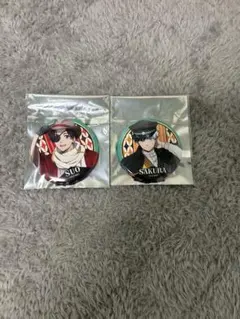 WIND BREAKER 蘇枋隼飛 桜遥 レトロモダン 缶バッジ