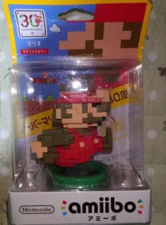 スーパーマリオブラザーズ 30周年 マリオ クラシックカラー amiibo