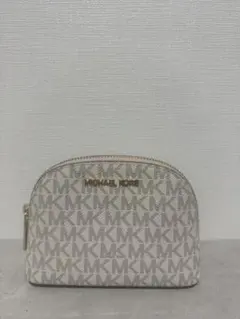 MICHAEL KORS ポーチ ホワイト ピンク