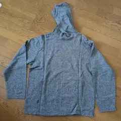 agnès b. フード付きグレーパーカー サイズ２