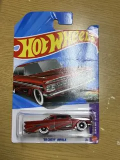ホットウィール '59 シェビー インパラ 赤