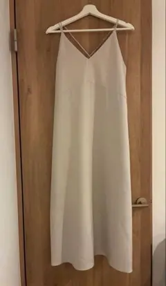 新品★ユナイテッドアローズ　グリーンレーベルリラクシング　キャミワンピ　ベージュ