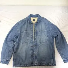 リラックス デニム ボア裏地 シャケット GAP