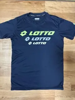 LOTTO 半袖 プラクティスシャツ ネイビー