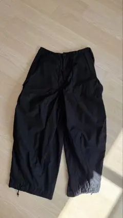 Needles ブラック カーゴパンツ Lサイズ