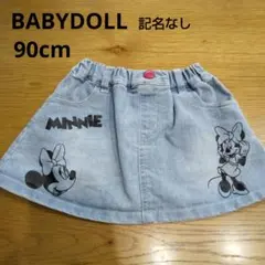 BABYDOLL 90 スカート 女の子 ベビードール ミニスカート デニム