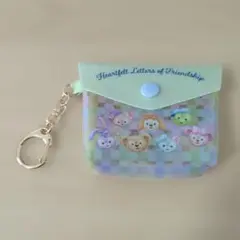 ダッフィー＆フレンズ ハートフェルトレターズオブフレンドシップ　ポーチ