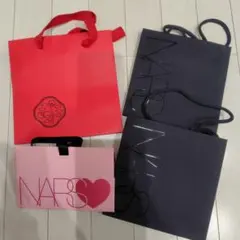 NARS　資生堂 ショップ袋 4枚セットのサムネイル