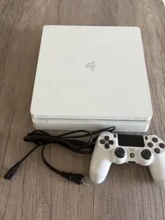 【PS4 本体 CUH-2200A ホワイト 後期型 コントローラー付き】