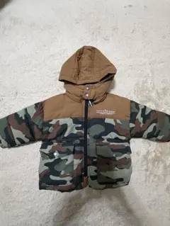 ブリーズ　breeze サイズ80 迷彩柄フード付きジャケット 美品
