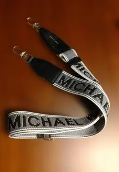 マイケルコース　JET SET TRAVEL ジャカード ロゴ バッグストラップ