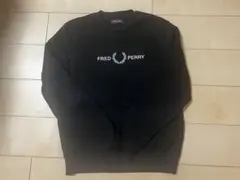 FRED PERRY ブラック トレーナー Mのサムネイル
