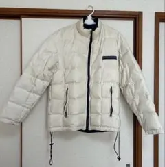 ポロスポーツ ラルフローレン ダウンジャケット リバーシブル M アイボリー×紺