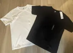 【UNIQLO U】クルーネックTシャツ Lサイズ 白黒セット売り