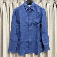 UNIQLO メンズ　プレミアムリネンシャツ　長袖　春夏のサムネイル
