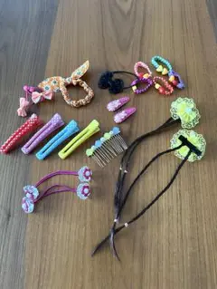 【未使用】ヘアアクセ　キッズ　まとめ売り