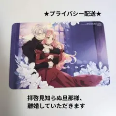 拝啓見知らぬ旦那様、離婚していただきます　A5サイズビジュアルボード