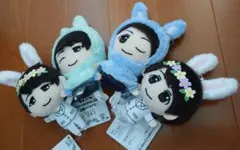 ひょろっと男子 ぬいぐるみ うさぎポンチョ タキシード