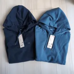 K2さま　Мサイズ ユニクロ　スウェットプルパーカ　パーカー2点セット