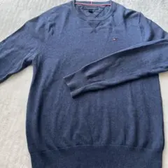 h*る様 ネイビー クルーネック セーター. TOMMY HILFIGER. S
