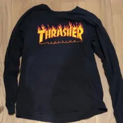 VANS フレイム 長袖 ロンT Tシャツ 黒 M - メルカリ