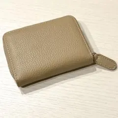 ❣️未使用❣️財布 LASIEM ミニ財布 本革 大容量 グレージュ カード入れ