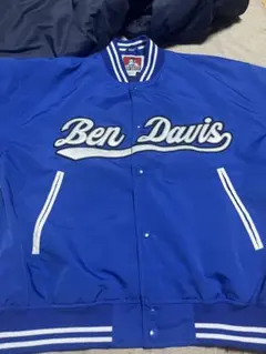 Ben Davis スタジャン M 青 最終値下げ