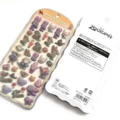 ズートピア　シール　コットンパフィーシール