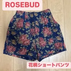 ROSE BUD✳︎ネイビー花柄ショートパンツのサムネイル