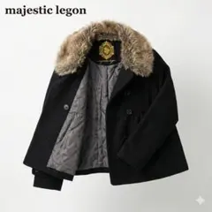 majestic legon マジェスティックレゴン ファー付きコート フリー