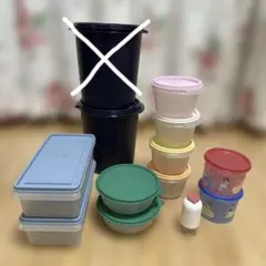 タッパーウェア 食品保存容器 大量セット 4点からバラ売り可 まとめ