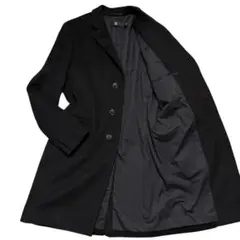 4278 未使用級 UNIQLO ジルサンダー カシミヤ50% チェスターコート