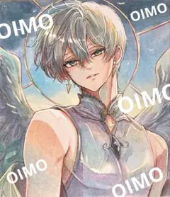 メ*)様 手描きイラスト　オリジナルイラスト　アナログイラスト　水彩画　原画