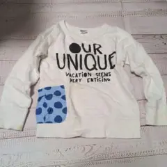 BREEZE ホワイト トレーナー