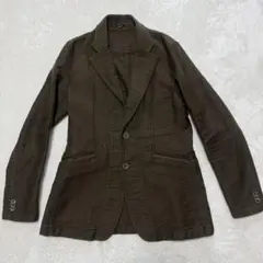ブラウン テーラードジャケット