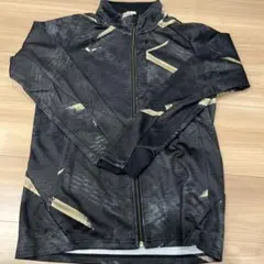 Mizuno ジップアップジャケット Lサイズ 黒金
