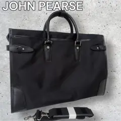 JOHN PEARSE ジョンピアース 2way ビジネスバッグ A4 PC可のサムネイル