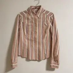 bf56. Paul Smith JEANS長袖シャツ ストライプ　42