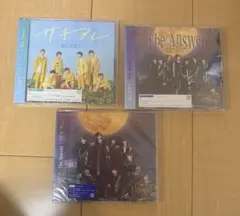 なにわ男子　CD サチアレ/The Answer 初回限定盤①② 通常版