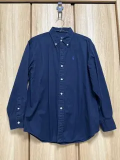 ラルフローレン　150 紺のブラウス　シャツ