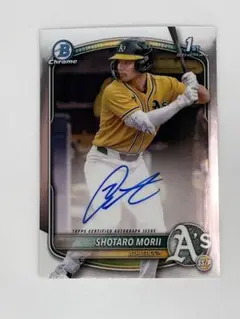 2025 Bowman Chrome 森井翔太郎 直筆サイン Auto