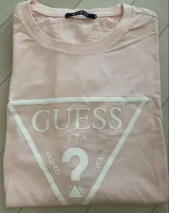GUESS Tシャツ ピンク
