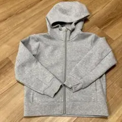 UNIQLO フルジップパーカー 120 グレー