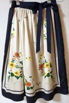【an another angelus】花柄フレアスカート