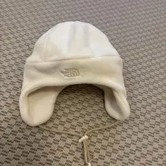 THE NORTH FACE キッズ　フリースキャップ ホワイト