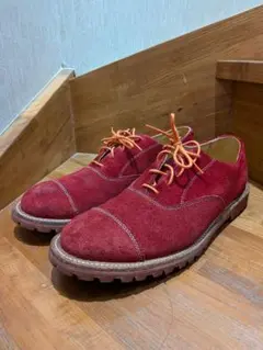 ​ユケテン YUKETEN 赤スエード Vibramソール カナダ製 US9のサムネイル