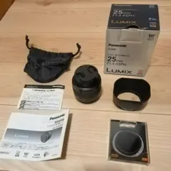 良品☆Panasonic LEICA DG 25mm F1.4 ASPH.のサムネイル