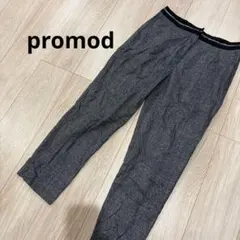 promod チェック柄カジュアルパンツ