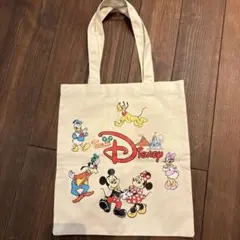 Team Disney キャラクター トートバッグ　ディズニー　ミッキー　ミニー