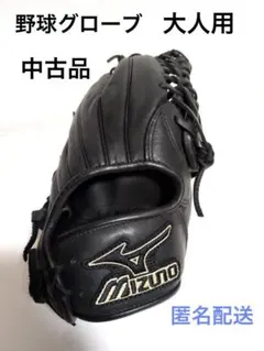 ミズノ WorldWin Professional 軟式 右投げ グローブ 黒 - メルカリ